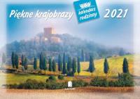 Opakowanie Kalendarz 2021 WL04 Piękne krajobrazy Kalendarz rodzinny 5 sztuk