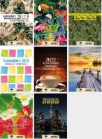 Opakowanie Kalendarz 2022 A5 biurkowy trójdzielny MIX