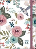 Opakowanie Kalendarz 2022 B6 dzienna Kwiaty DI1