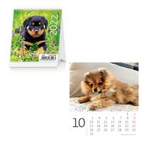 Opakowanie Kalendarz 2022 Biurkowy Mini. Pieski