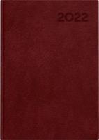 Opakowanie Kalendarz 2022 książkowy A5 Basic DTP bordowy