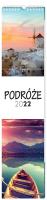 Opakowanie Kalendarz 2022 ścienny 13,5x60 Podróże