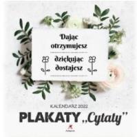 Opakowanie Kalendarz 2022 Ścienny Cytaty ARTSEZON