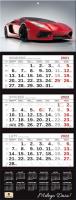 Opakowanie Kalendarz 2022 trójdzielny Premium Car