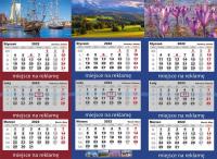 Kalendarz 2022 Trójdzielny z główką LUX mix PP. Wydawca: Parma Press. SmakLiter.pl Opakowanie Kalendarz 2022 Trójdzielny z główką LUX mix PP