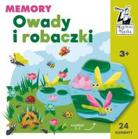 Kapitan Nauka. Owady i robaczki. Memory. Autor: Svetlana Malysheva. SmakLiter.pl Okładka książki Kapitan Nauka. Owady i robaczki. Memory