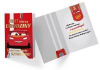 Opakowanie Karnet B6 DS-056 Urodziny Auta