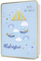 Opakowanie Karnet B6 Narodziny chłopiec HM200-2186