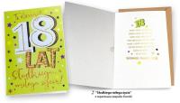 Opakowanie Karnet MP-0042 Urodziny 18