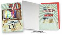 Opakowanie Karnet MP-0046 Urodziny 50