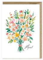 Opakowanie Kartka z podziękowaniem Merci K113