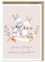 Opakowanie Kartka Zostaniecie Dziadkami K122