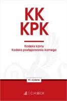 KK. KPK. Kodeks karny. Kodeks postępowania karnego. Edycja Prokuratorska. Autor: Opracowanie zbiorowe. SmakLiter.pl Okładka książki KK. KPK. Kodeks karny. Kodeks postępowania karnego. Edycja Prokuratorska
