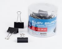 Opakowanie Klipsy biurowe 24szt. GK001-E