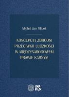 Okładka książki Koncepcja zbrodni przeciwko ludzkości...