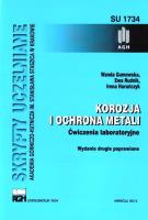 Okładka książki Korozja i ochrona metali: ćwiczenia laboratoryjne