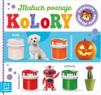 Książeczka mądrego dziecka. Maluch poznaje kolory. Autor: Sylwia Kajdana. SmakLiter.pl Okładka książki Książeczka mądrego dziecka. Maluch poznaje kolory