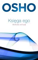 Księga ego. Wolność od iluzji wyd. 2021. Autor: Osho. SmakLiter.pl Okładka książki Księga ego. Wolność od iluzji wyd. 2021