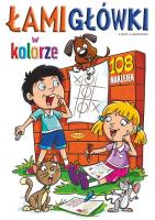 Łamigłówki w kolorze. Autor: Ernest Błędowski. SmakLiter.pl Okładka książki Łamigłówki w kolorze