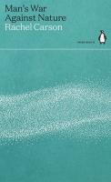 Okładka książki Man's War Against Nature