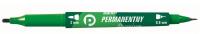 Opakowanie Marker perman. ziel. 2 końcówki (12szt.) KM501-Z2