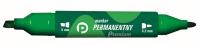 Opakowanie Marker perman. ziel. 2 końcówki (12szt.) KM502-Z2
