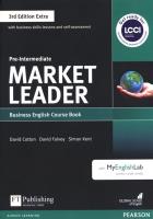 Market Leader 3E Extra Pre-Inter. SB+ MyEnglishLab. Autor: Cotton David, Falvey David, Kent Simon. SmakLiter.pl Okładka książki Market Leader 3E Extra Pre-Inter. SB+ MyEnglishLab