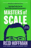 Masters of Scale. Autor: Reid Hoffman Ben Casnocha. SmakLiter.pl Okładka książki Masters of Scale