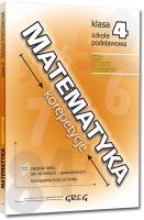 Matematyka SP 4 korepetycje w.2018 GREG. Autor: Roman Gancarczyk. SmakLiter.pl Okładka książki Matematyka SP 4 korepetycje w.2018 GREG