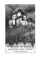 Okładka książki Meandry losu Tom 9 W drodze do źródła