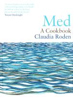 Med A cookbook. Autor: Claudia Roden. SmakLiter.pl Okładka książki Med A cookbook