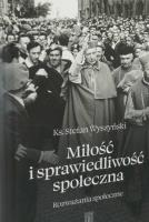 Okładka książki Miłość i sprawiedliwość społeczna