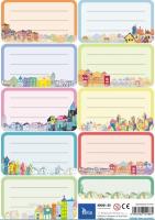 Opakowanie Naklejki na zeszyty (25 ark.) KN001-05