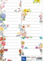 Opakowanie Naklejki na zeszyty (25 ark.) KN001-07