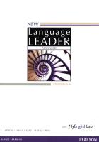 New Language Leader Advanced Coursebook with MyEnglishLab. Autor: Cotton David, Falvey David, Kent Simon. SmakLiter.pl Okładka książki New Language Leader Advanced Coursebook with MyEnglishLab