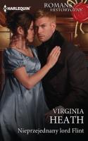 Nieprzejednany lord Flint. Autor: Heath Virginia. SmakLiter.pl Okładka książki Nieprzejednany lord Flint