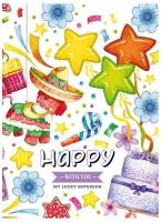 Opakowanie Notatnik ozdobny 145x197/64K kratka TW Piniata