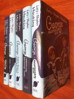 PAKIET George /Kod, Kosmos, Klucz, Wybuch, księżyc/. Autor: Hawking Lucy. SmakLiter.pl Okładka książki PAKIET George /Kod, Kosmos, Klucz, Wybuch, księżyc/