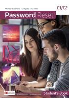 Password Reset C1/C2 SB + książka cyfrowa. Autor: Marta Rosińska, Gregory J.Manin. SmakLiter.pl Okładka książki Password Reset C1/C2 SB + książka cyfrowa