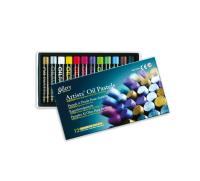 Pastele olejne Mungyo metaliczne 12 kolorów MOP-12M. Wydawca: Mungyo. SmakLiter.pl Opakowanie Pastele olejne Mungyo metaliczne 12 kolorów MOP-12M