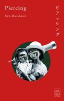 Piercing. Autor: Murakami Ryū. SmakLiter.pl Okładka książki Piercing