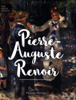 Pierre-Auguste Renoir. Autor: Stevens Thomas. SmakLiter.pl Okładka książki Pierre-Auguste Renoir