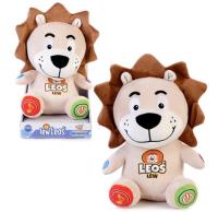 Opakowanie Pluszowy lew Leoś beżowy E-Edu