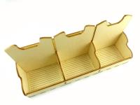 Opakowanie Podajnik na karty potrójny standard CCG 68x46mm