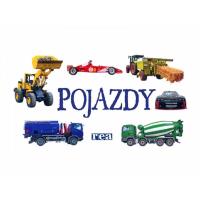 Pojazdy – rozkładanka. Autor: Opracowanie zbiorowe. SmakLiter.pl Okładka książki Pojazdy – rozkładanka