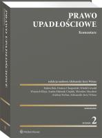 Prawo upadłościowe. Komentarz. Autor: Opracowanie zbiorowe. SmakLiter.pl Okładka książki Prawo upadłościowe. Komentarz