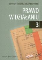 Prawo w działaniu Tom 3. Wydawca: Oficyna Naukowa. SmakLiter.pl Opakowanie Prawo w działaniu Tom 3
