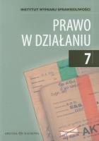 Prawo w działaniu Tom 7 Sprawy cywilne. Wydawca: Oficyna Naukowa. SmakLiter.pl Opakowanie Prawo w działaniu Tom 7 Sprawy cywilne