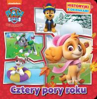 Okładka książki Psi Patrol. Historyjki z okienkami. Cztery pory..