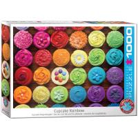 Opakowanie Puzzle 1000 Cupcake Rainbow 6000-5625